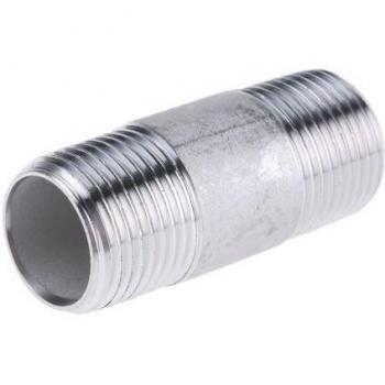 Rs Pro, Rohrverbindungstechnik, Doppelnippel für Schlauchanschlüsse, L. 1.5