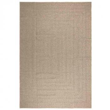 Tappeto ZIZUR 240x340 cm – Aspetto Juta, Ideale per Interni e Esterni
