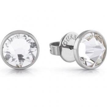 Guess Herren Ohrschmuck Edelstahl mit Kristallen