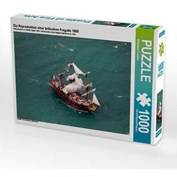 CALVENDO Puzzle Historische Fregatte 1805 1000 Teile
