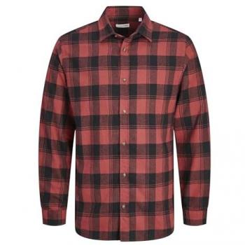 Camisa de cuadros con cierre abotonado Jack & Jones para hombre