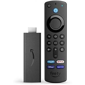 Fire TV Stick, generalüberholt | Alexa-Sprachfernbedienung (TV-Steuerungstasten) | HD-Streaming