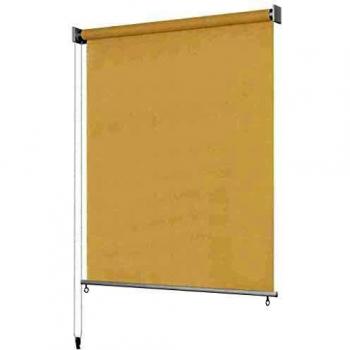 VidaXL Tenda oscurante esterna 220x140 cm crema