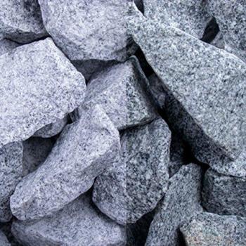 Granitsteine Grau 32-56 mm, 20 kg Sack