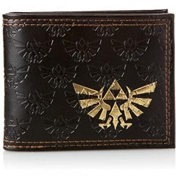 Gold‑Foil Accent Bifold Card Case – Meroncourt MW150911NTN