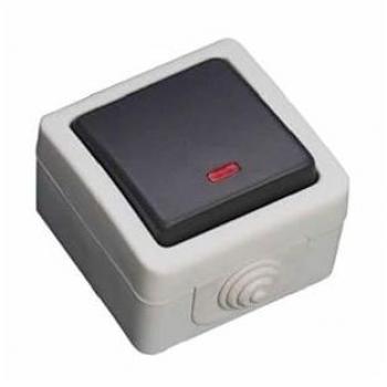 Interrupteur lumineux extérieur IP44 GSC 1200867