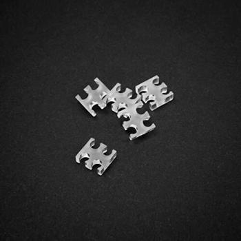 Pettine per cavi King Mod 4 Slot 4 mm, Set di 5 – Vetro trasparente