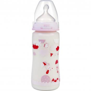Nuk Biberon First Choice Rose 300 mL