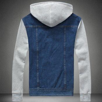 Chaqueta de Hombre Hip Hop 5XL con Capucha y Corte Slim