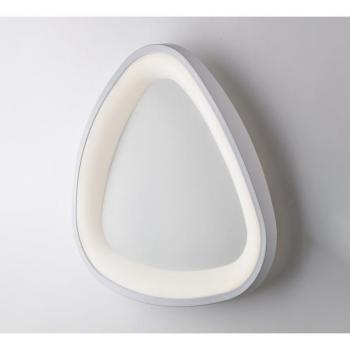 Triángulo Anna 50 mm, Lámpara de Techo en Blanco con LED H7
