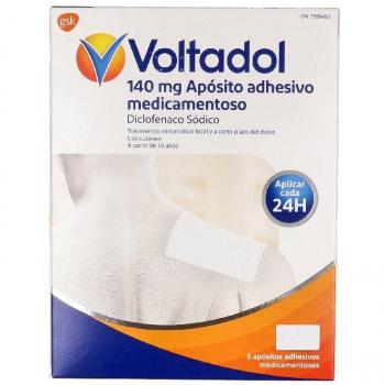 Voltadol 140 mg 5 Apositos Adhesivos medicamentosos