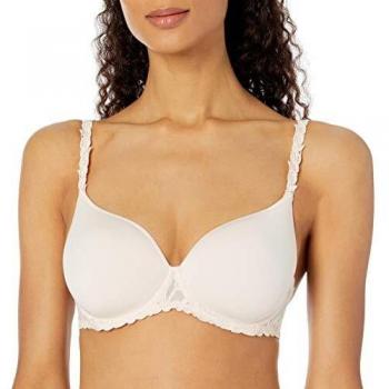 Simone Perele Damen Andora 3D‑T-Shirt BH, Plunge‑Style, Blush, 80DD
