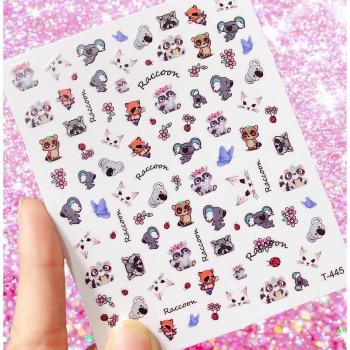 Lovely Animal Nail Decals