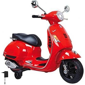 Cavalcabile elettrico Jamara in stile Vespa, colore rosso, 12V