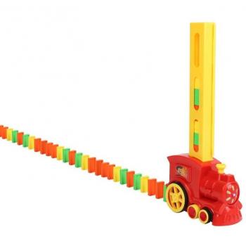 Kids Colorful Brick Train Set with Sound and Light