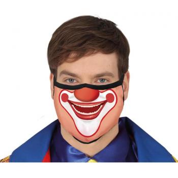 Panno mascherina adulti Clown Circo 3 strati