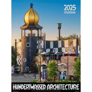 GroÃer Hundertwasser Architektur Kalender 2025