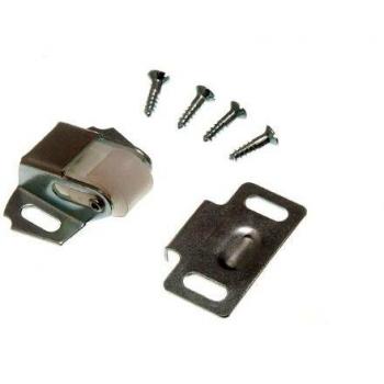 Cupboard Latch Single Roller Catch BZP with Screws