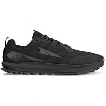 Wide Fit Altra Lone Peak 9+ Black Trail Shoes