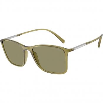 Armani Forest Green Modieuze Zonnebril voor Man