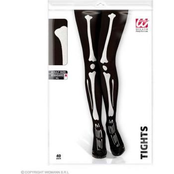 Collants fantaisie Squelette