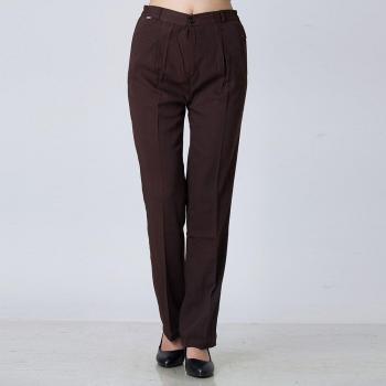 Brown Kitchen Work Pants for Women