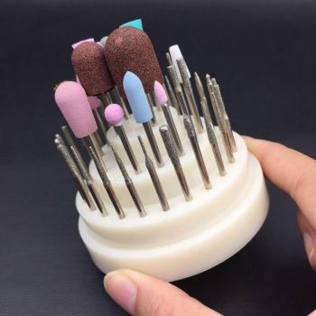 Accessoires à ongles 45 pièces avec forets en diamant