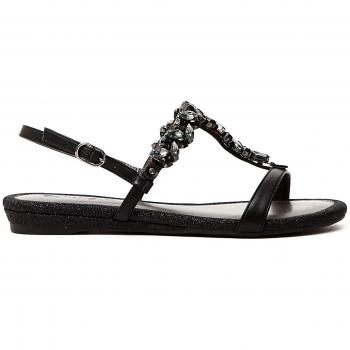 Caffè Noir GA923 – Sandalo Donna Nero “Pietre” 38