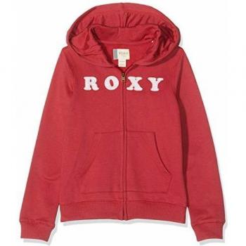 Roxy Sweatshirt zippé Fille 8-16 Ans, Bohemian Flowers, Deep Claret, XL