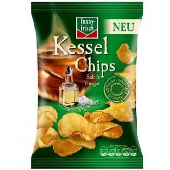 Funny-frisch Kessel Chips Salz & Essig