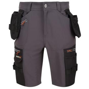Regatta Professional Infiltrate Stretch Holster Shorts Iron/Black 34