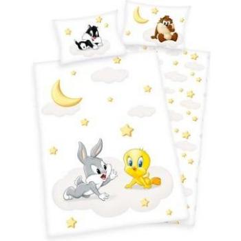 Completo Lenzuola Culla Looney Tunes 100 x 135 cm