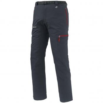 Trangoworld Herrenlange Hosenmodell HIMM UA, grau/rot, Größe 2XL