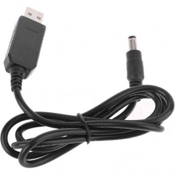 QC 3.0 USB zu 12V DC 1,5A Stromkabel für verschiedene Geräte