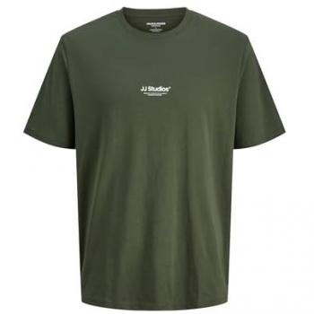 T-shirt JJESOHO Abete/White