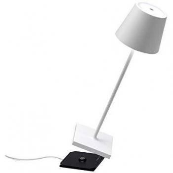 Lámpara de Mesa LED Recargable Zafferano Ailati Poldina Pro 2,2W 3000K IP54