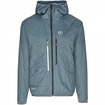 Isojacke homme Ortovox Piz Boé – Laine Swisswool, Noir pétrole, Taille L