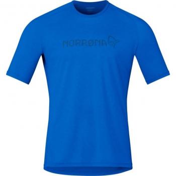 Norrona Maglia Uomo Fjørå Equaliser LighWeight Light Blue