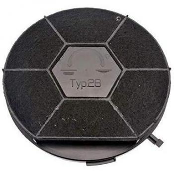 Filtre à Charbon Ronde Type 28 CHF28/1 – Hotte Aeg, Ariston, Electrolux