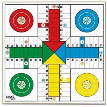 Tablero de Parchís y Oca Cayro 33 x 33 cm