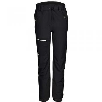 Killtec Damen Skihose KSW 49 mit Kantenschutz und Schneefang, schwarz, Größe 46