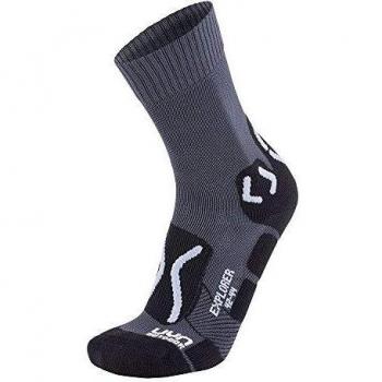 Sentier Urbain UYN – Chaussettes de Trekking Homme Anthracite & Gris Perle