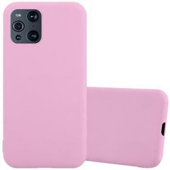 Custodia Flessibile Oppo Find X3 Pro Rosa