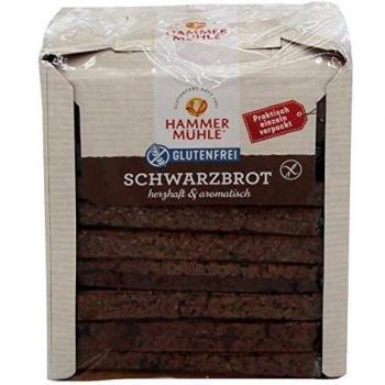 Schwarzbrot glutenfrei 500g