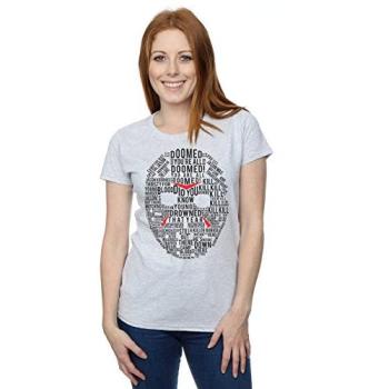 Friday 13th Women's Grey Jason Mask Tee – Size S