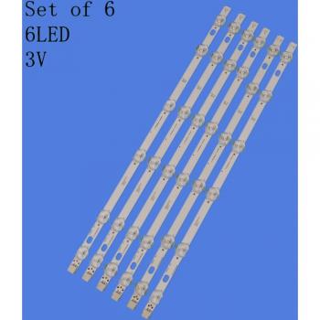3V 6-Piece LED Strips for VES420UNDL 2D N03 42 VNB
