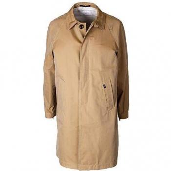 Trench de moda desenfundado con bolsillos Made in Italy beige 48