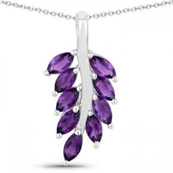 Collana Lilla Argento di Rafaela