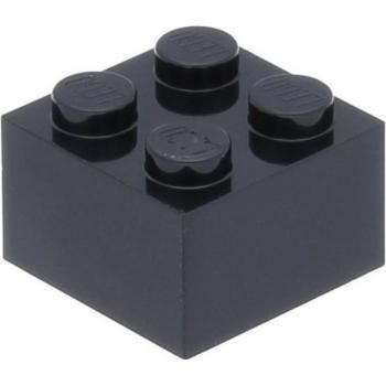 LEGO® 2x2 Bausteine Schwarz