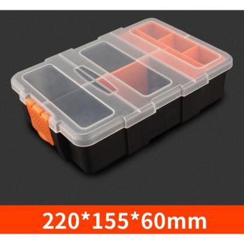 Elektriker‑Toolbox aus Kunststoff, 60‑Packung